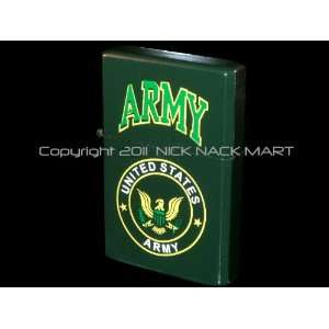  UNITED STATES ARMY FLIP TOP WICK LIGHTER 
