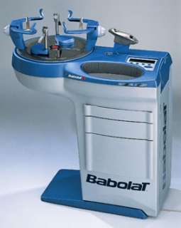 The Babolat Sensor stringing machine is high tech equipment for 