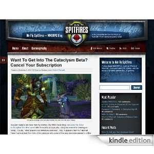  We Fly Spitfires   MMORPG Blog Kindle Store Gordon 