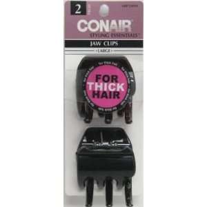  Conair Chunk Jaw Clip Large, 2 Count (6 Pack) Health 