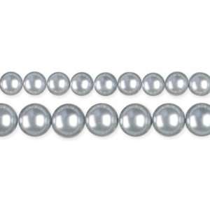  Pearls & Chain  Pearls 6 & 8mm 134/Pkg Light Grey Arts 