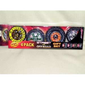  Fly Wheels 4 Pack Street Vs. Offroad Gift Set Toys 