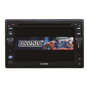  Exonic EXD 7084 6.2 Inch Double Din WVGA Digital TFT LCD 