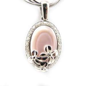  Necklace silver Scarlett pink. Jewelry