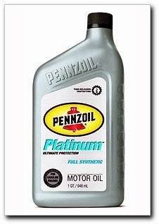  Pennzoil 550022686 Platinum Full Synthetic 5W20 Motor Oil 