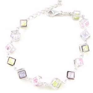  Silver bracelet Alchimie multicoloured. Jewelry