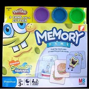   Memory Game with Bonus Playdoh & Play doh Cutter Toys & Games