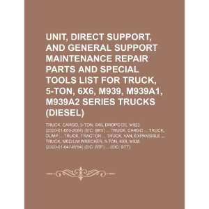   parts and special tools list for truck, 5 ton, 6x6, M939, M939A1