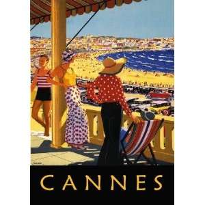  Cannes Beach Ladies France French. Several Sizes Available 