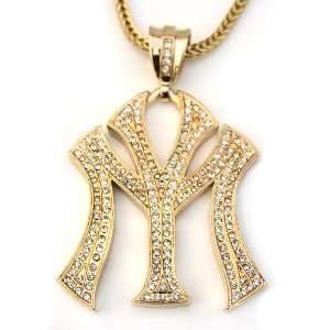  Gold Plated Ice Young Money Lil Wayne Young Money Pendant 