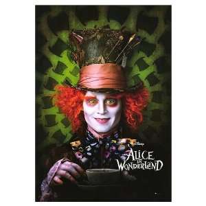  Alice in Wonderland Movie Poster, 27 x 39 (2010)