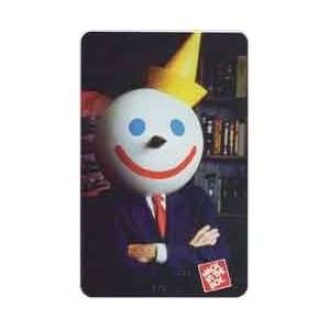 Collectible Phone Card Jack In The Box Restaurant Jack Arms Crossed 