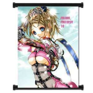 Final Fantasy X Game Fabric Wall Scroll Poster (16x22 