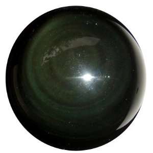  Obsidian Ball 21 Rainbow Crystal Green Heart Chakra Stone 