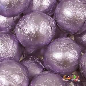 Lavender Foiled Chocolate Balls 10LBS  Grocery & Gourmet 