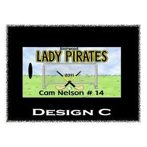  Personalized Field Hockey Bag Tag for Player or Coach Gift 
