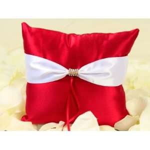  Ring Bearer Pillow 7 X 7 Inches, Claret Health & Personal 