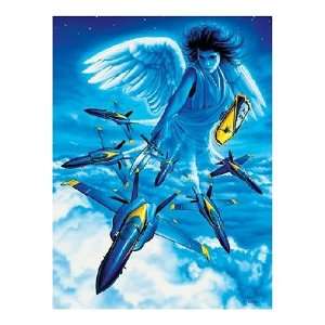 Master Pieces Blue Angels Freedoms Guardian Angel 550 Piece Jigsaw 