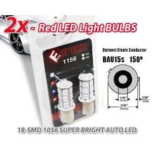 1156/1056/7507 Brake/signal Light Bau15s 150º LED Bulbs(18 smd) Xenon 