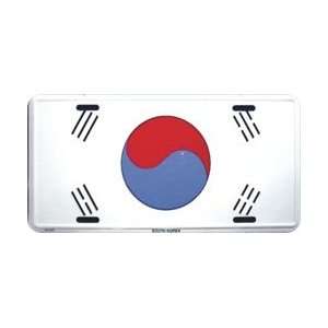  South Korea Country License Plate Automotive