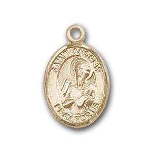  12K Gold Filled St. Andrew the Apostle Medal Jewelry