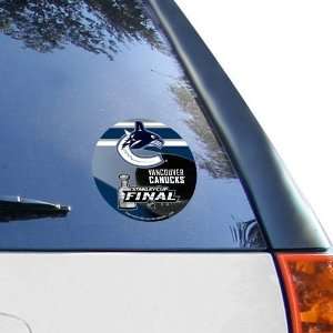   2011 NHL Stanley Cup Final Round Vinyl Decal 