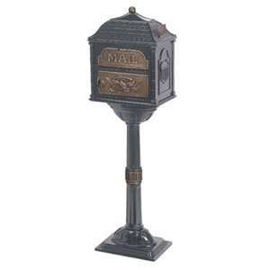 Gaines Mailboxes Charcoal with Antique Bronze Classic 