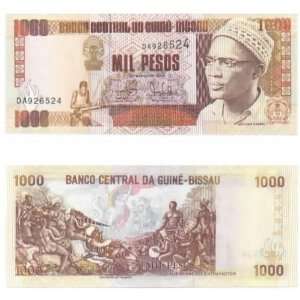 Guinea Bissau 1990 1000 Pesos, Pick 13a 
