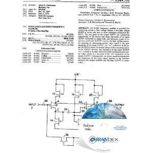   Patent CD for INDUCTANCELESS IGFET FREQUENCY DOUBLER 