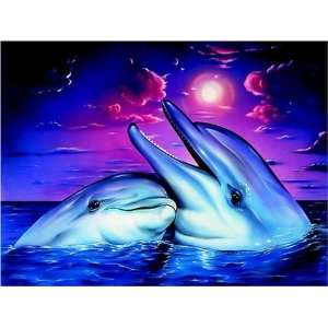  Romance of Dolphins By Ravensburger 500 Pieces Toys 