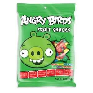Angry Birds Fruit Snacks Green 5 Ounce Pk.  Grocery 
