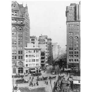Kearny Street,Market Street,San Francisco,California,CA,1908,buildings 