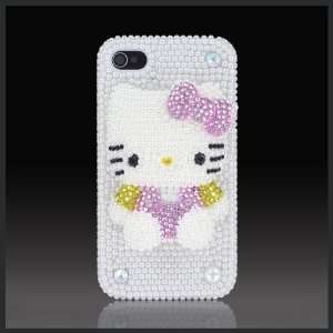 Pearl & Pink Bling 3D Hello Kitty Elite Collection Luxury glass 