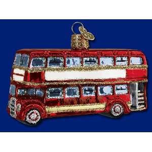  Double Decker Bus Ornament 