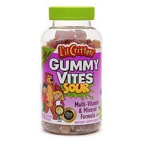  Lil Critters Gummy Vites Sours, 190 Count Health 