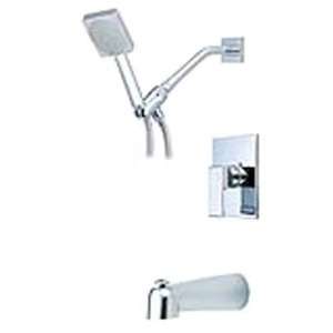 Aquadis S14C 19444CH Tub and Shower Faucet in Polished Chrome S14C 