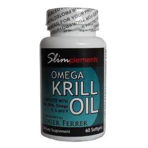  Slimplements Omega Krill Oil 500 mg by Roger Ferrer, 60 