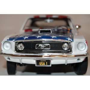  1968 Ford Mustang US Flag Design ERTL   American Muscle 1 