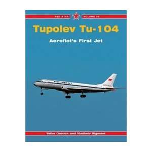  Midland Press Red Star Vol. 35 Tupolev Tu104   Aeroflot 