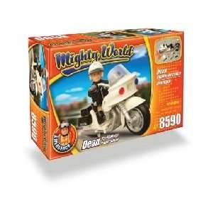  Dean The Highway Police Officer Mighty World Toy Toys 