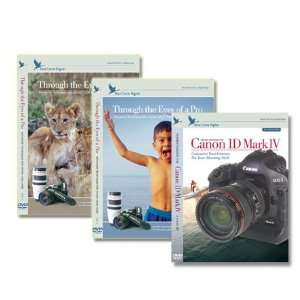  Blue Crane Digital Canon 1D Mark IV 4 DVD Set Volume 1,2 