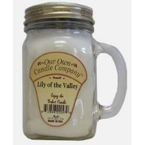  13oz LILY OF THE VALLEY Scented Jar Candle (Our Own Candle 