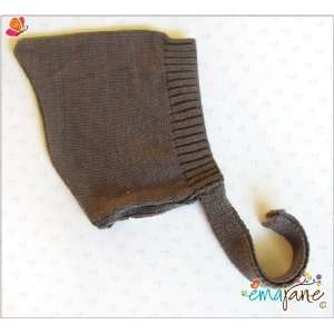 Ema Jane (3 to 18 Months, Brown (Dusty)) Cute Baby Pixy Bonnet Beanie 