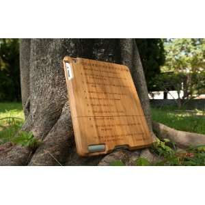  [MADE FROM RAW WOOD] Bamboo Case for iPad 2 (Ten 