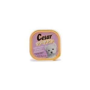 Cesar Select Dinners for Puppies With Chicken & Beef in Meaty Juices 