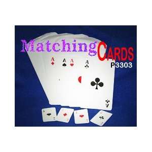   Cards Magic Trick Jumbo CloseUp Visual Appear 