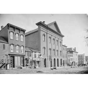  Fords Theatre Washington, D.C 1868 8 1/2 X 11 Photograph 