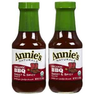  Annies Homegrown Sweet & Spicy BBQ, 12 oz, 2 ct (Quantity 