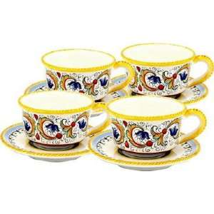  PERUGINO 4 Pcs Cup and Saucer [#030/SET4 PER]