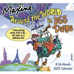 11x12) Maxine Around the World in 365 Days 16 Month 2012 Calendar 
